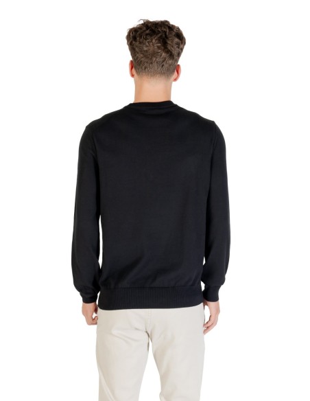 BOSS Pull homme noir
