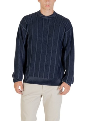 BOSS Pull homme bleu