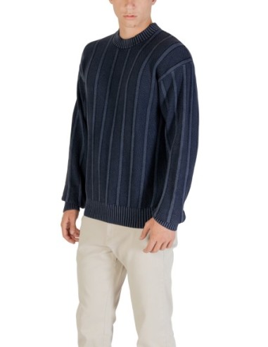BOSS Pull homme bleu