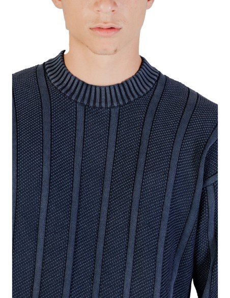 BOSS Pull homme bleu