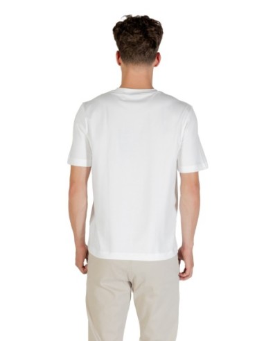 BOSS T-shirt homme blanc hiver