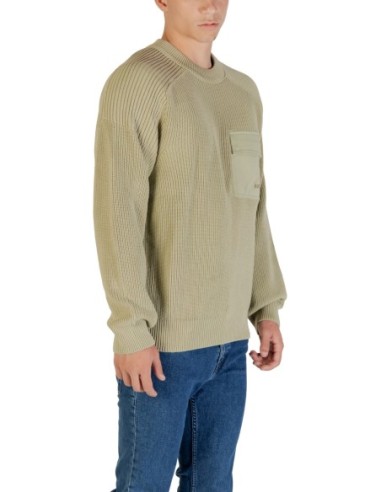 BOSS Pull homme beige