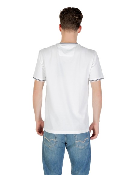 BOSS T-shirt homme blanc stretch