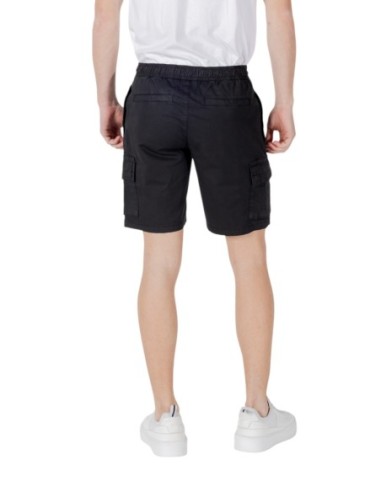 BOSS Bermuda homme noir coton