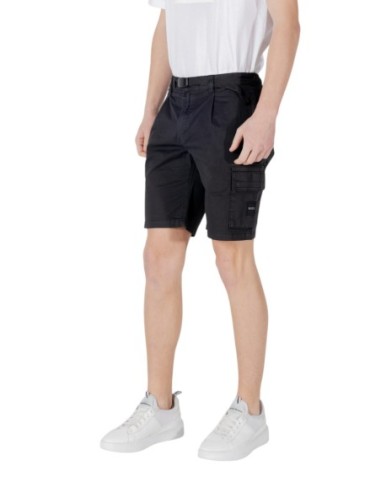 BOSS Bermuda homme noir coton