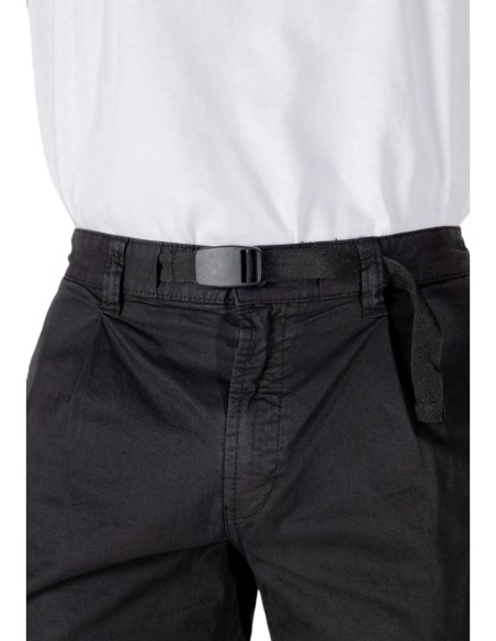 BOSS Bermuda homme noir coton