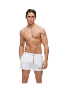 BOSS Maillot bain homme blanc