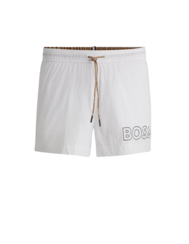 BOSS Maillot bain homme blanc