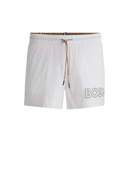 BOSS Maillot bain homme blanc