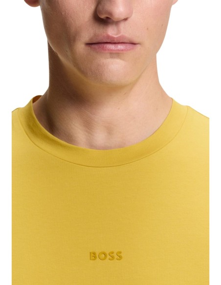 BOSS T-shirt homme jaune