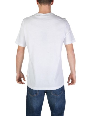 BOSS T-shirt homme blanc imprimé