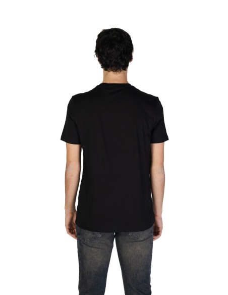 BOSS T-shirt homme noir imprimé