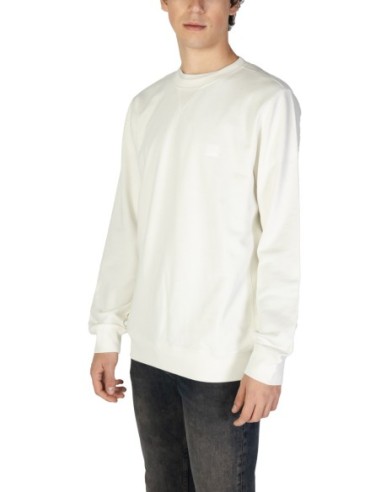 BOSS Sweat homme blanc