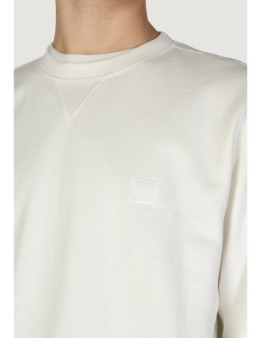 BOSS Sweat homme blanc