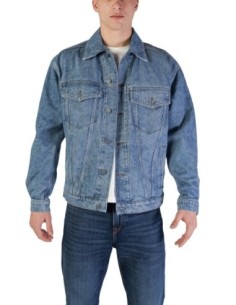 BOSS Veste homme bleu azur