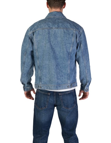 BOSS Veste homme bleu azur