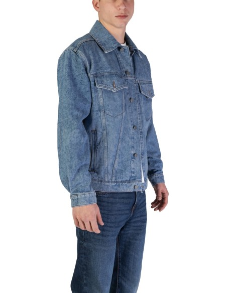 BOSS Veste homme bleu azur