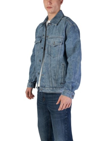 BOSS Veste homme bleu azur
