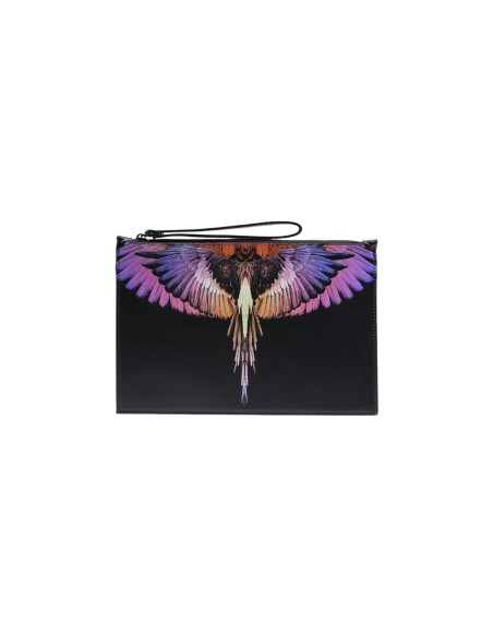 County Of Milan sac homme noir imprimé