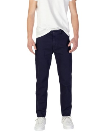 BOSS pantalon homme bleu élégant