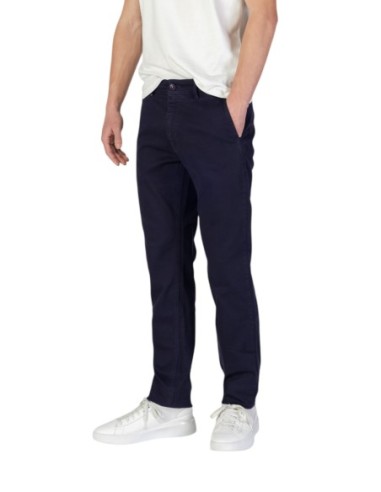 BOSS pantalon homme bleu élégant