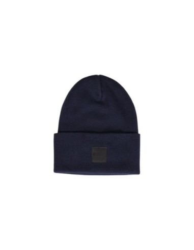 BOSS bonnet homme bleu coton