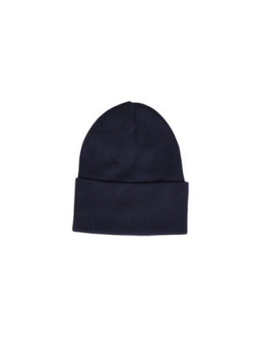 BOSS bonnet homme bleu coton