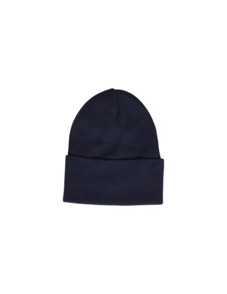 BOSS bonnet homme bleu coton
