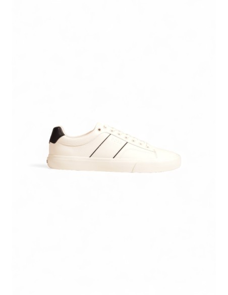 BOSS baskets homme blanches cuir
