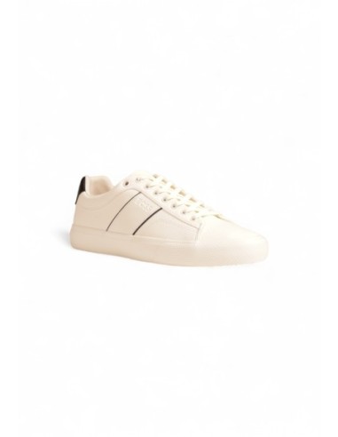 BOSS baskets homme blanches cuir