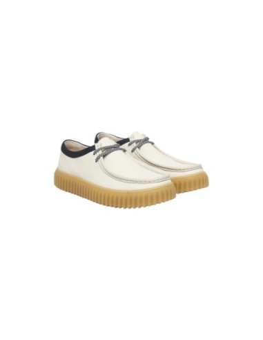 Clarks derbies homme blanches à lacets – Printemps/Été