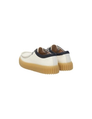 Clarks derbies homme blanches à lacets – Printemps/Été