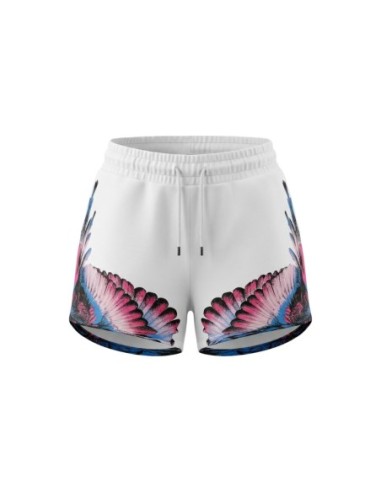 County Of Milan short femme blanc imprimé coton – Été