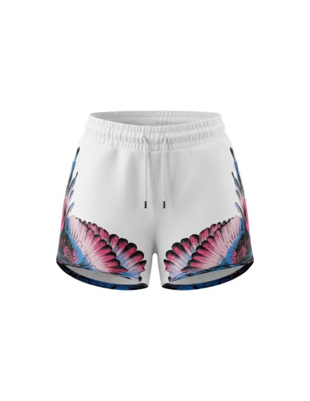 County Of Milan short femme blanc imprimé coton – Été