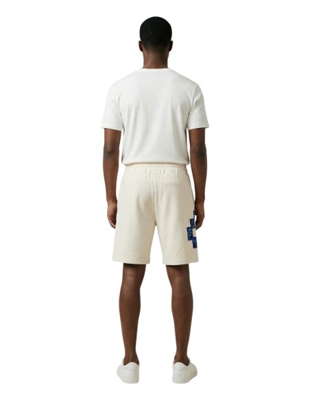 County Of Milan bermuda homme blanc coton – Été