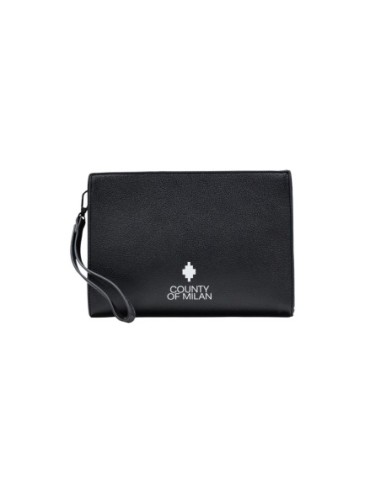 County Of Milan sac bandoulière homme noir – Format structuré