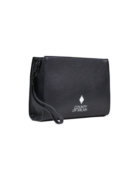 County Of Milan sac bandoulière homme noir – Format structuré