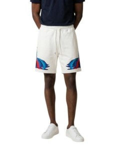 County Of Milan bermuda homme beige imprimé coton – Été