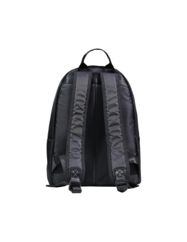 County Of Milan sac à dos homme nylon noir imprimé – Poches multiples
