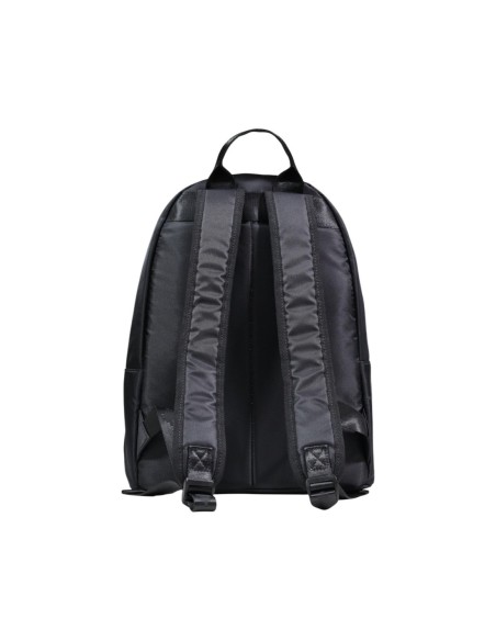 County Of Milan sac à dos homme nylon noir imprimé – Poches multiples