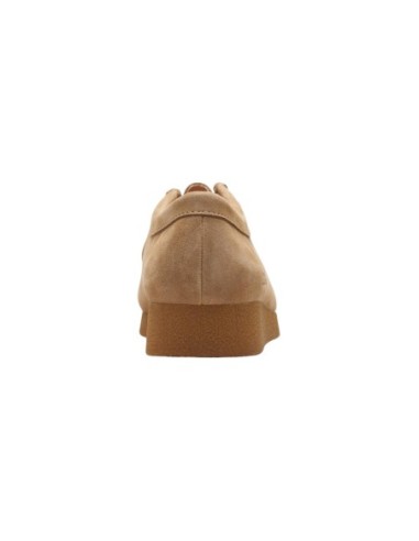Clarks derbies femme chamois beige à lacets – Printemps/Été