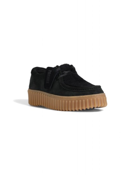 Clarks derbies femme noires à lacets – Style urbain