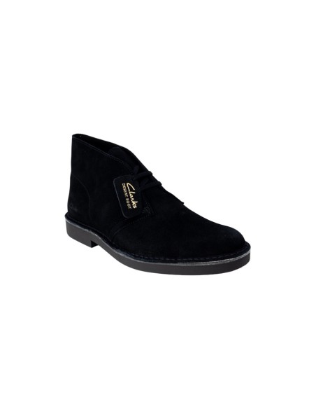 Clarks bottines homme cuir noir à lacets – Intemporelles
