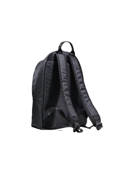 County Of Milan sac à dos homme nylon noir imprimé – Poches multiples