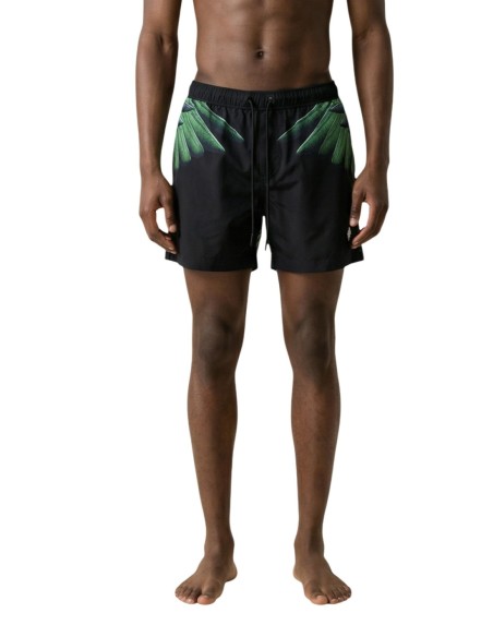 County Of Milan maillot de bain homme noir imprimé – Style estival