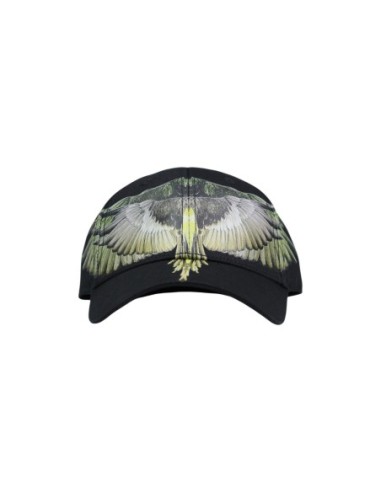 County Of Milan casquette homme noire imprimée – Style urbain