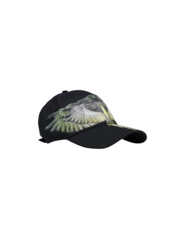County Of Milan casquette homme noire imprimée – Style urbain