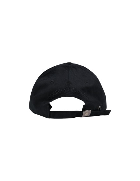 County Of Milan casquette homme noire imprimée – Style urbain