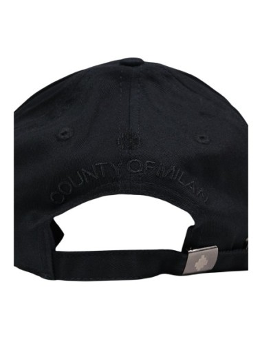 County Of Milan casquette homme noire imprimée – Style urbain