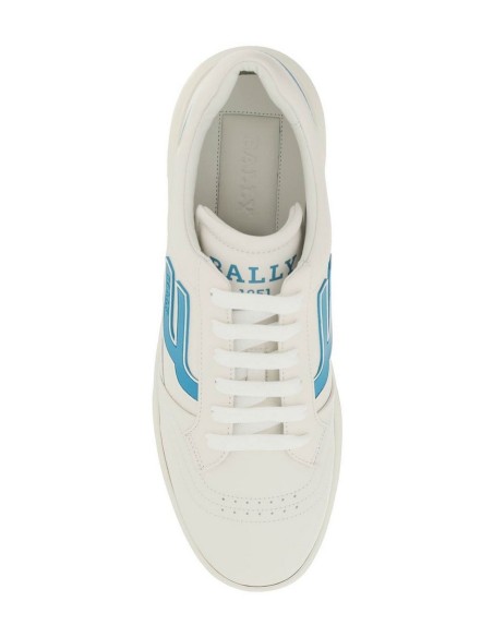 Sneakers Homme Blanches Bally – Cuir Premium